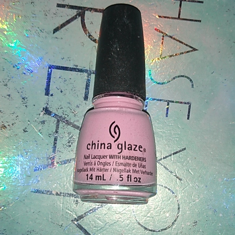 China Glaze pretty pink polish